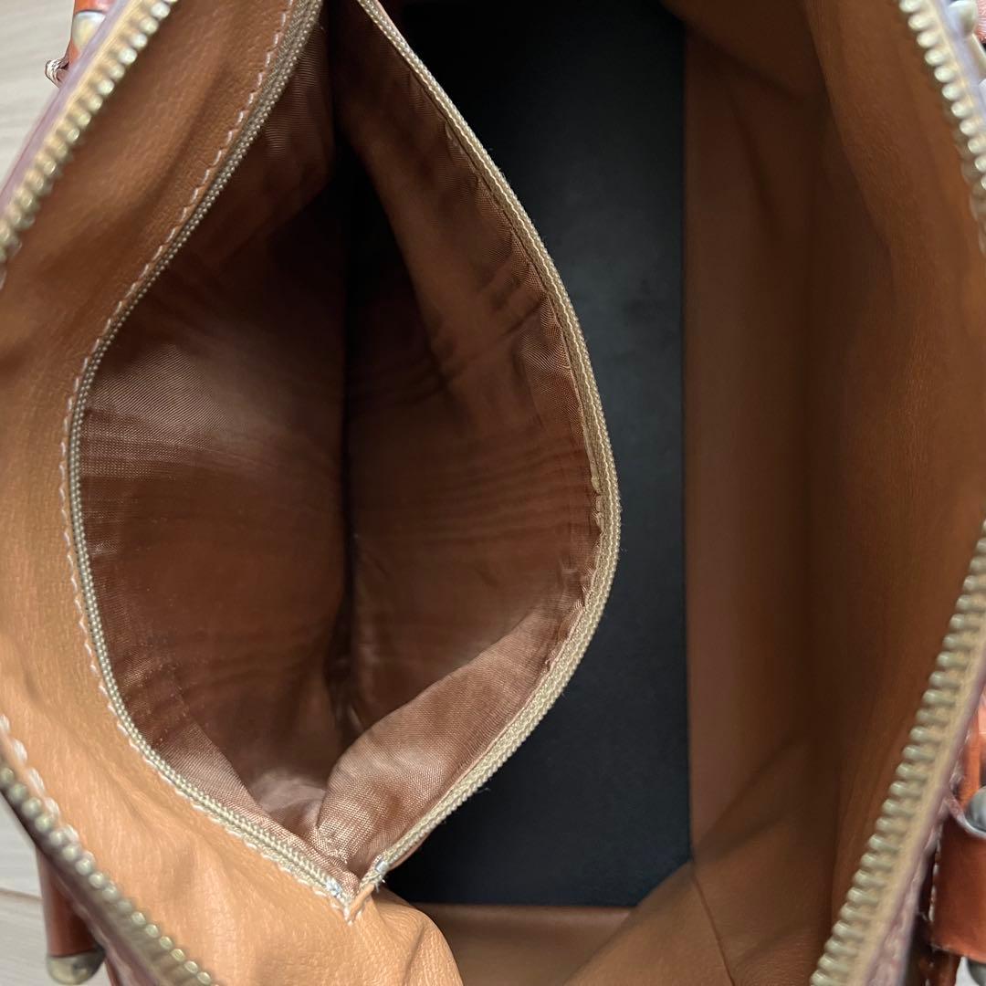 オールドセリーヌ マカダム柄 ボストンバッグ ヴィンテージ old celine