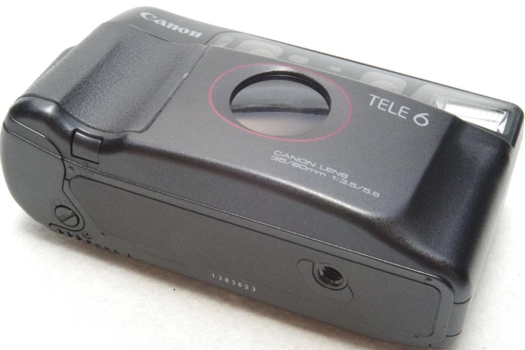 キャノン Autoboy TELE 6 DATE 元箱 国際保証書 動確 美品+