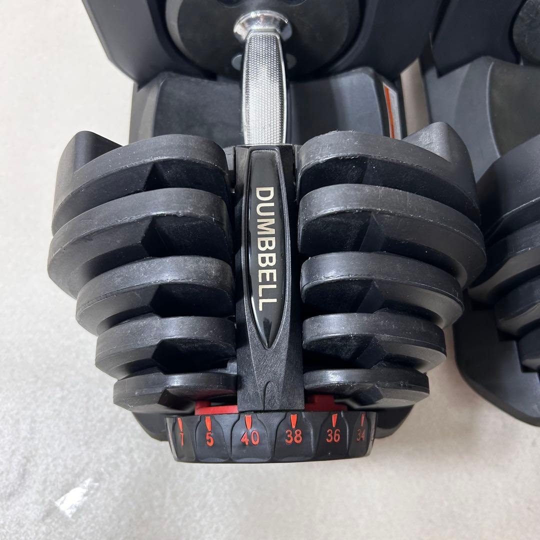 可変式ダンベル　40キロ②