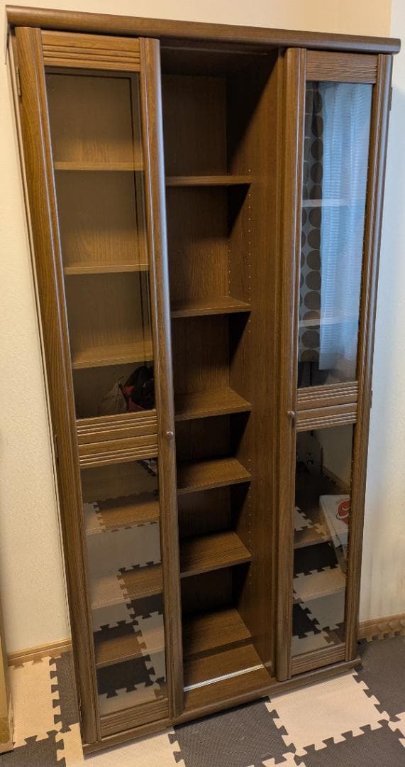 スライド式本棚（★横浜市に取りに来ていただける場合：900円）