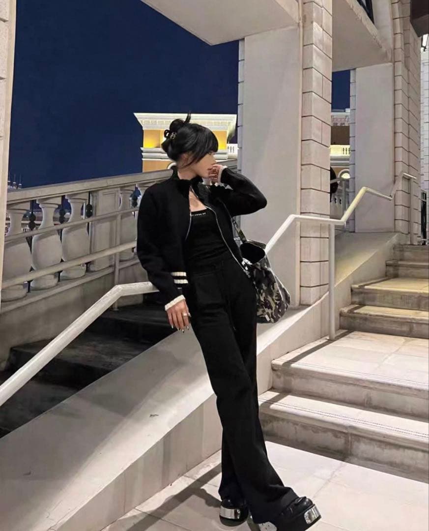 【Martin Kim】ストライプニットカーディガン【最終値下げ】