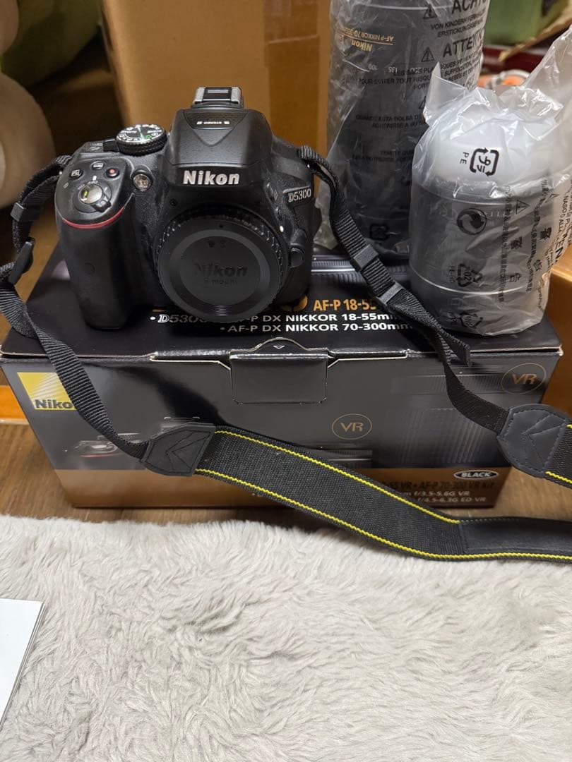 最終値下げ Nikon D5300 ダブルズームキット2ブラック