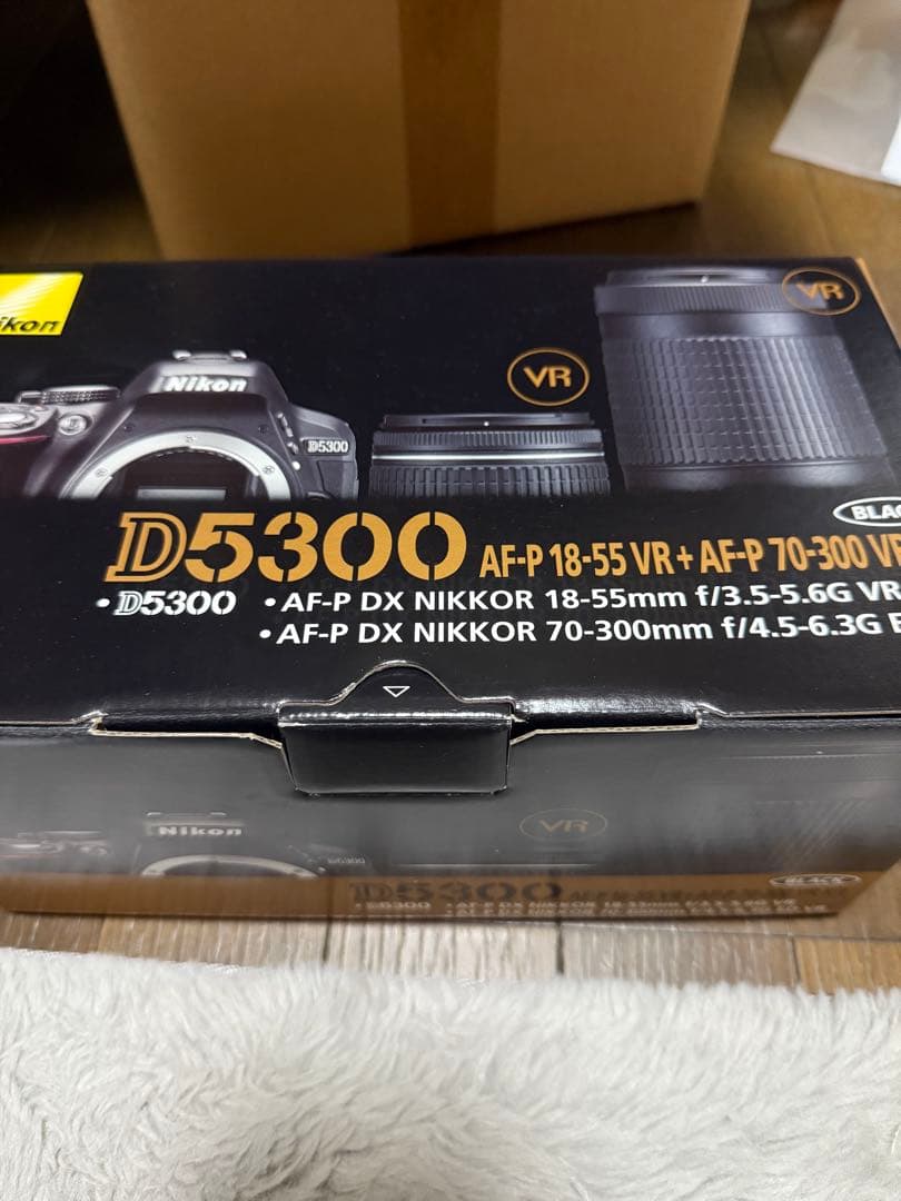 最終値下げ Nikon D5300 ダブルズームキット2ブラック