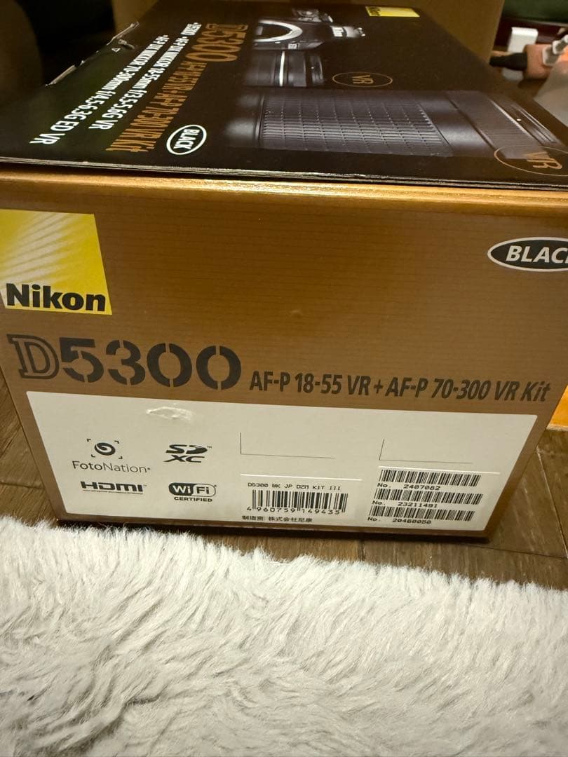 最終値下げ Nikon D5300 ダブルズームキット2ブラック