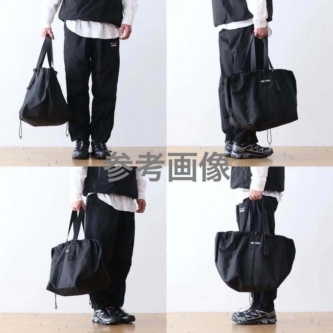 【美品】N.HOOLYWOOD×OUTDOOR PRODUCTSトートバッグ黒銀