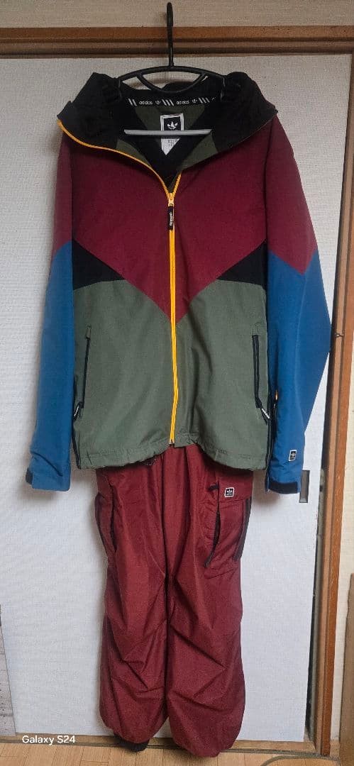 adidas スノーボードウェア 上下セット 國母モデル XL