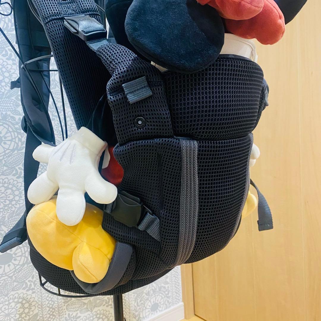 早い者勝ち！　アップリカ　抱っこ紐 ラクリス ダークグレー　展示未使用品