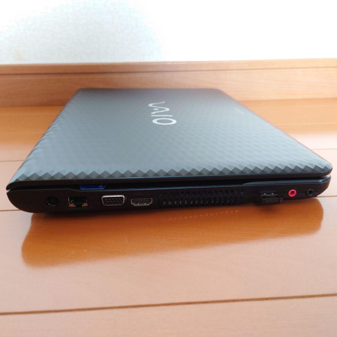 SONY VAIO❤シックなブラック❤初心者でも安心！初期設定済みノートPC