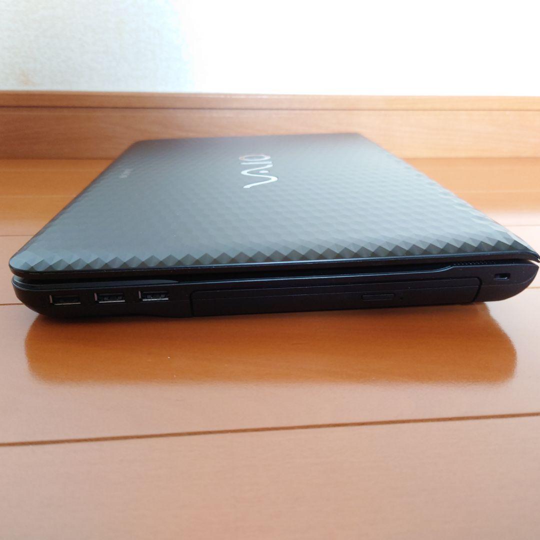 SONY VAIO❤シックなブラック❤初心者でも安心！初期設定済みノートPC