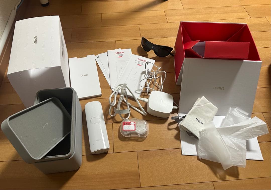 Ulike 脱毛器 本体 付属品多数