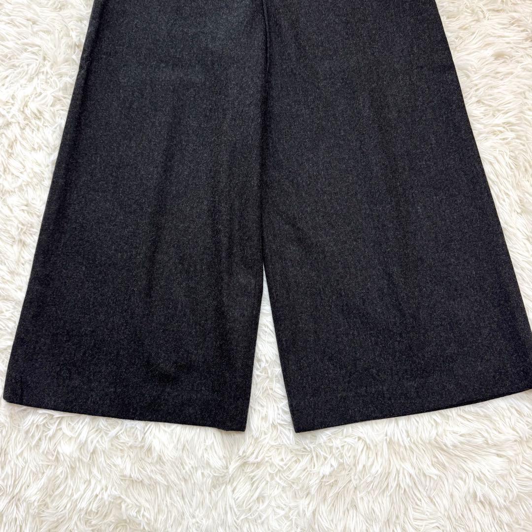 マーガレットハウエル フォックスブラザーズ ワイド ガウチョ パンツ ウール 1