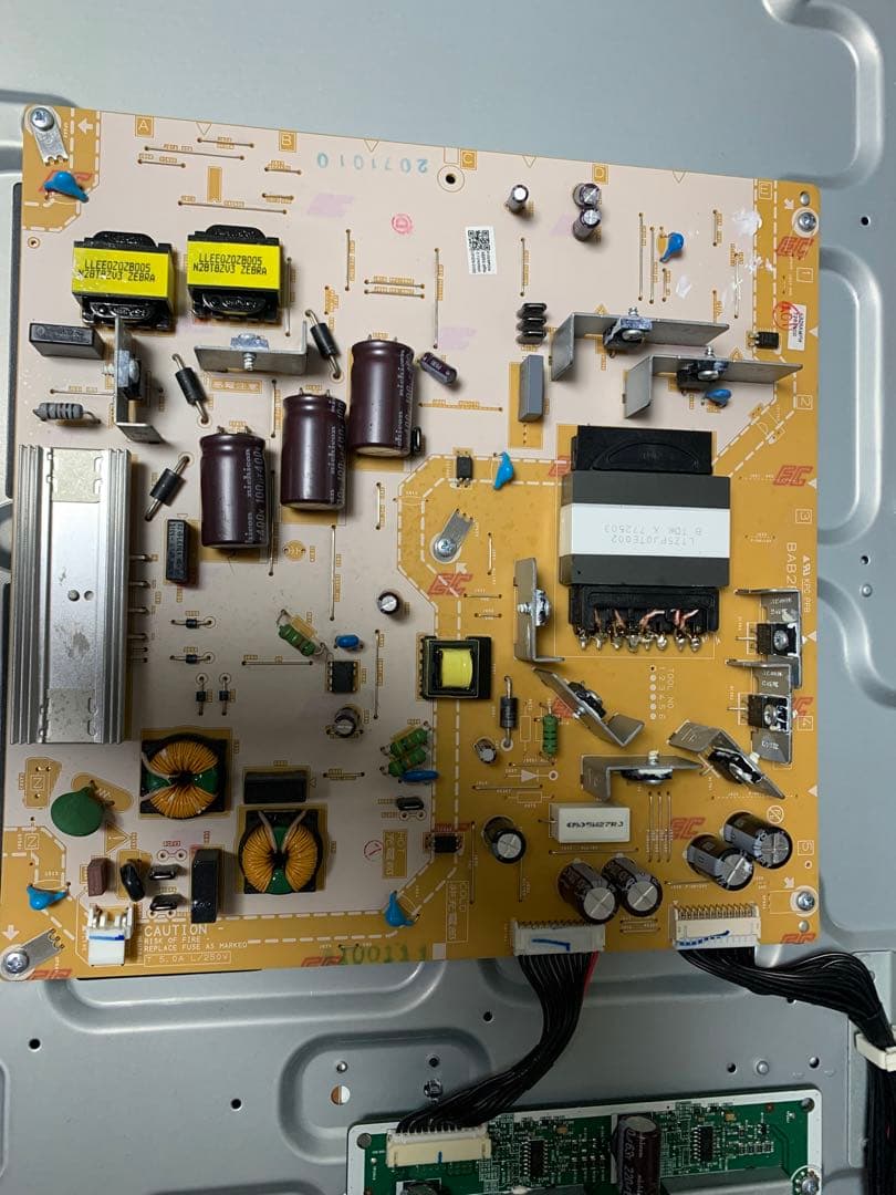 フナイ液晶テレビFL-55U4110 基盤セット