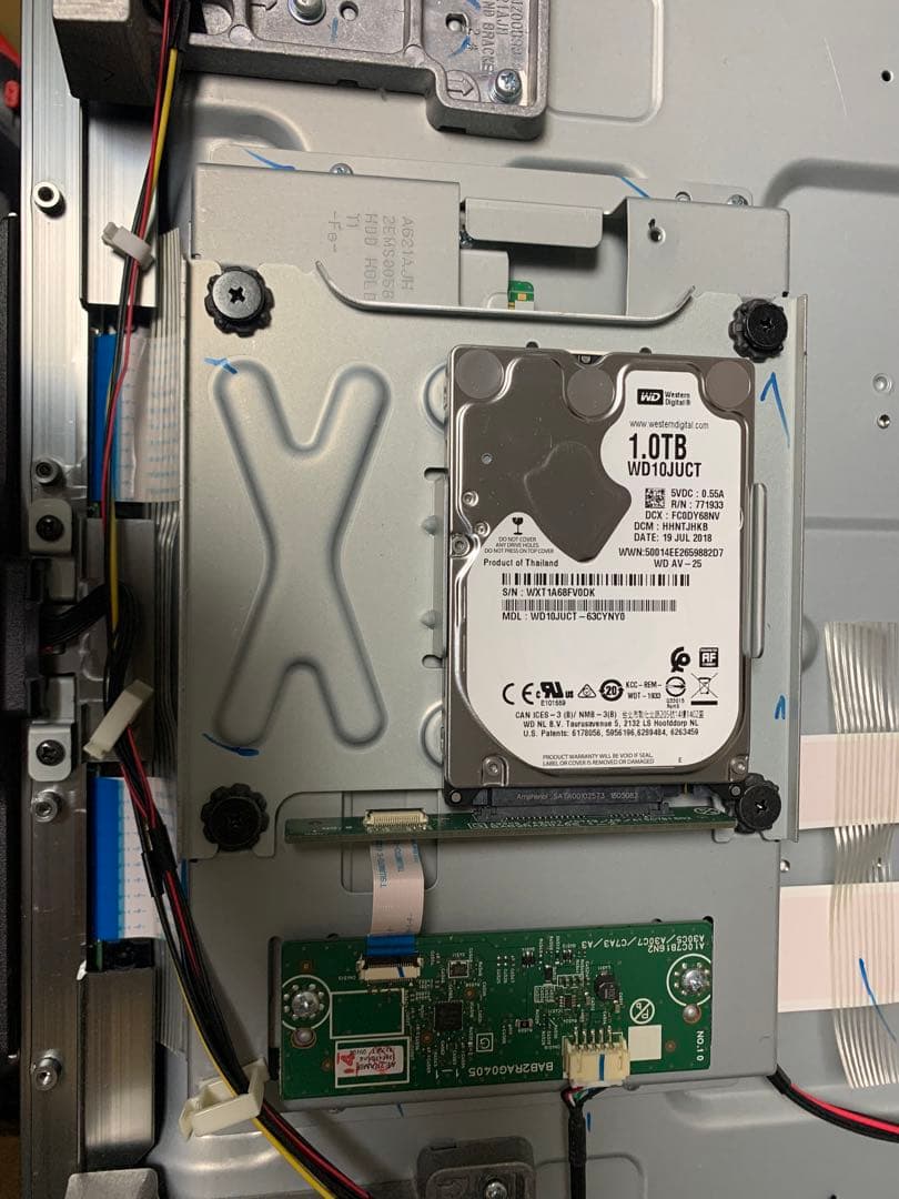 フナイ液晶テレビFL-55U4110 基盤セット