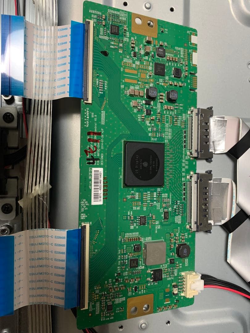 フナイ液晶テレビFL-55U4110 基盤セット