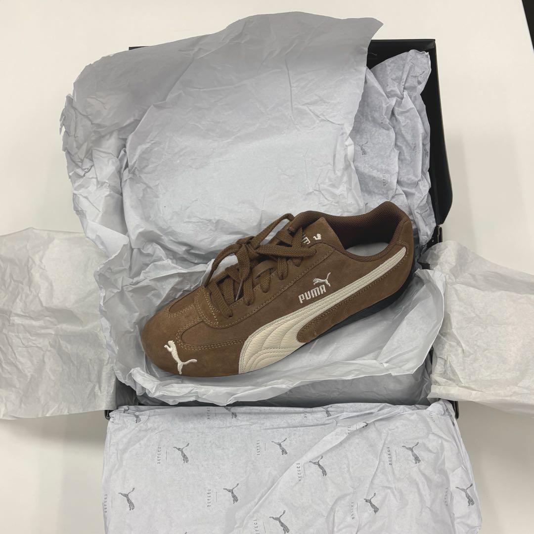 靴 PUMA SPEEDCAT ARCHIVE HAUTE COFFEE 26.5