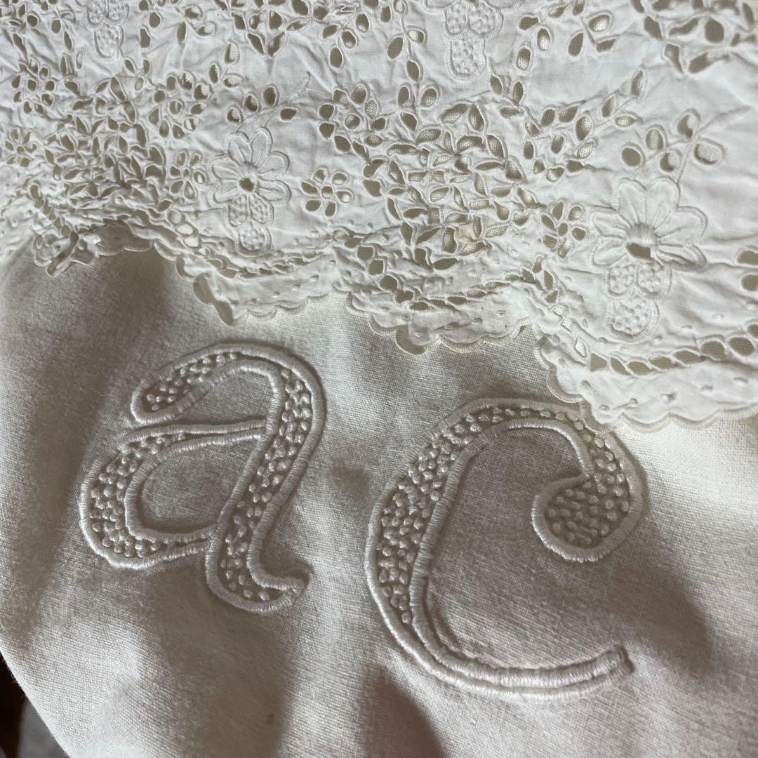 フランスアンティークシーツリメイクバック