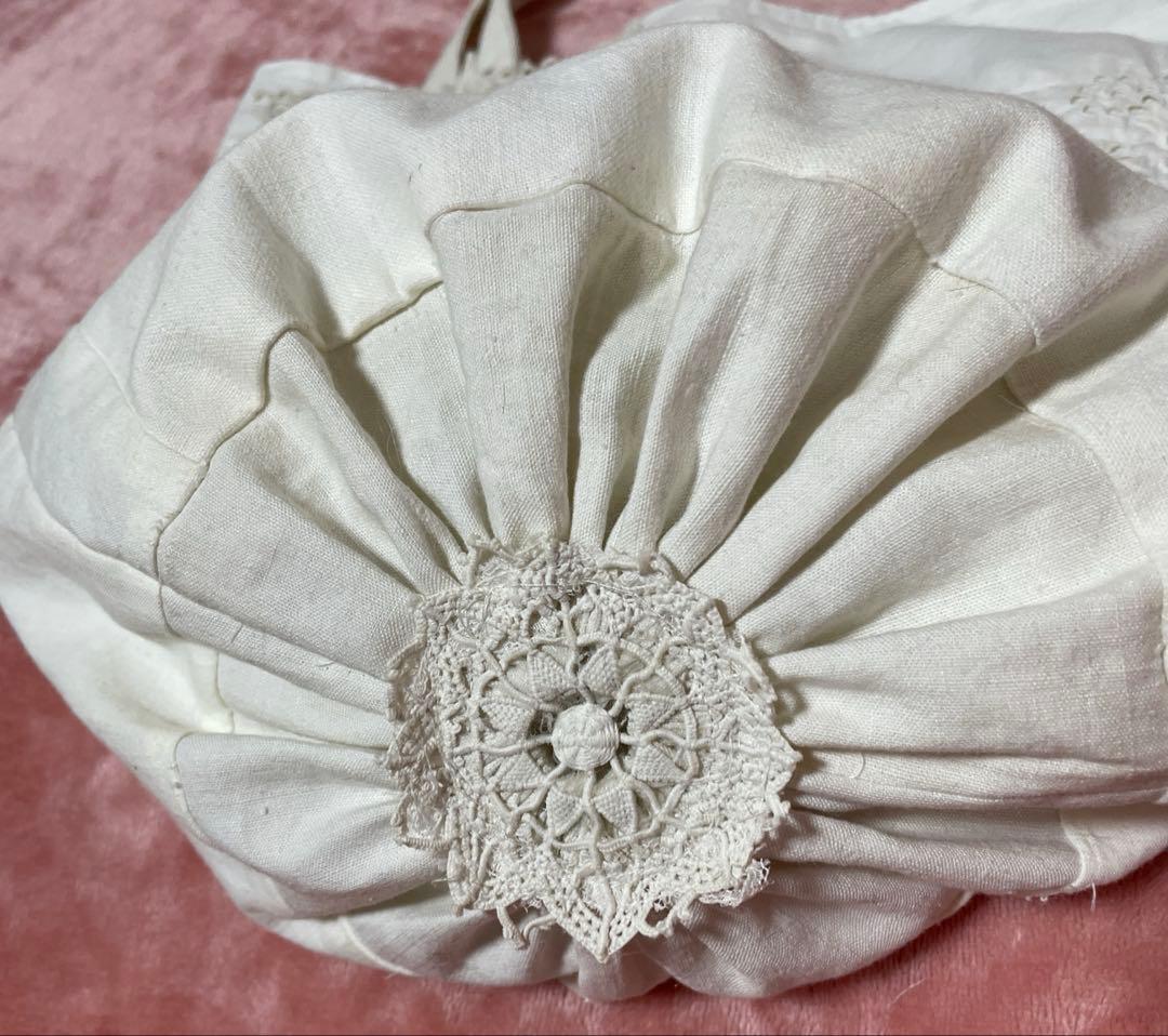 フランスアンティークシーツリメイクバック