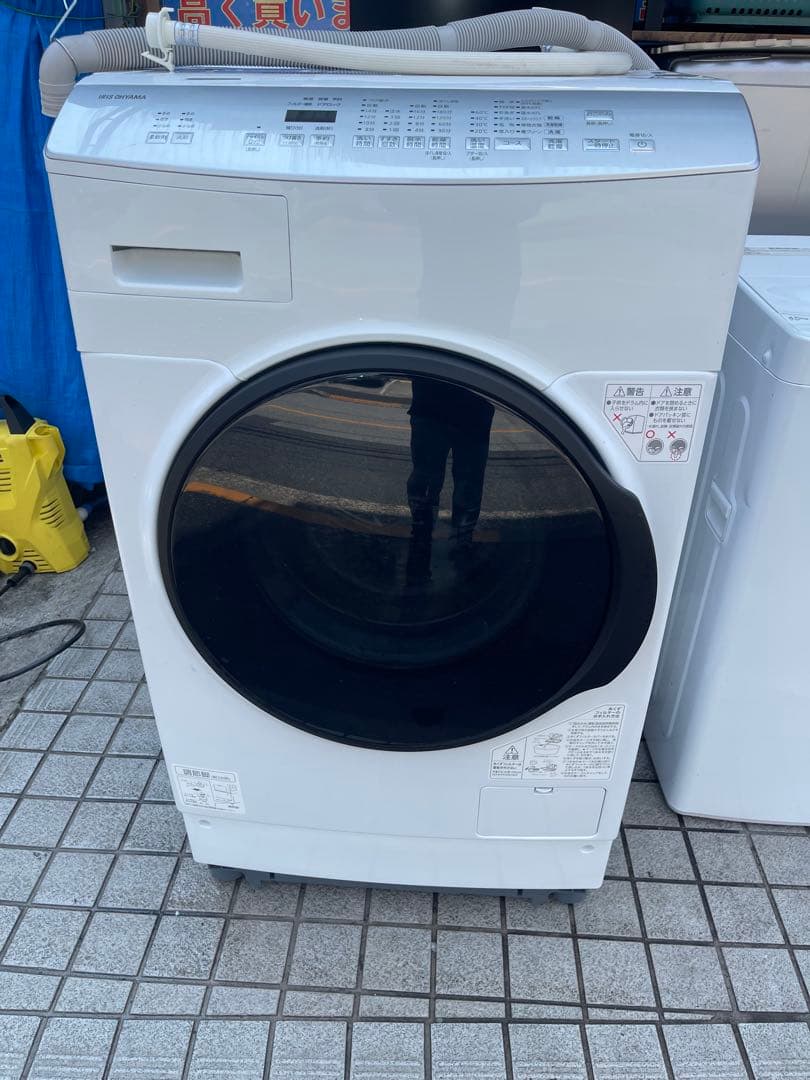 アイリスオーヤマ 2022年製 ドラム式洗濯乾燥機 8.0/4.0kg