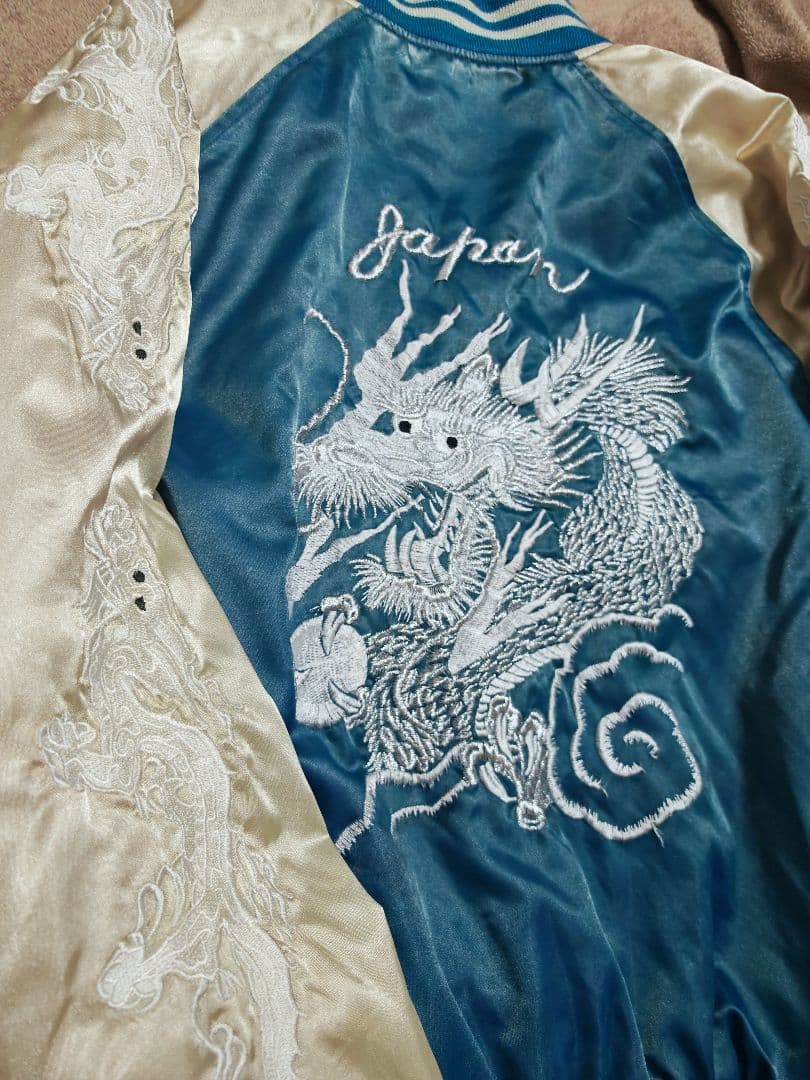 JUNGLE STORM 美品 龍日本限定 スカジャン vintage サテン