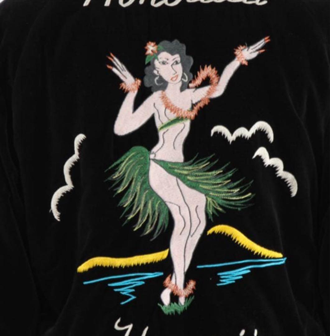 【港商】 テーラー東洋　別珍　スカジャン　40周年　スペシャルエディション　黒