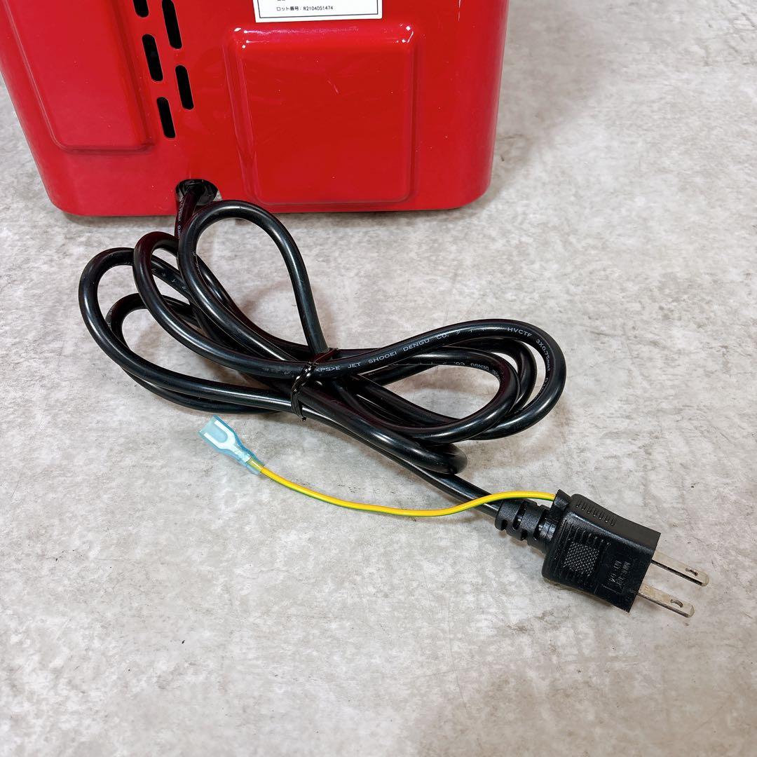 ベルソス 家庭用 コンパクト高速製氷機 レッド VS-ICE07RD