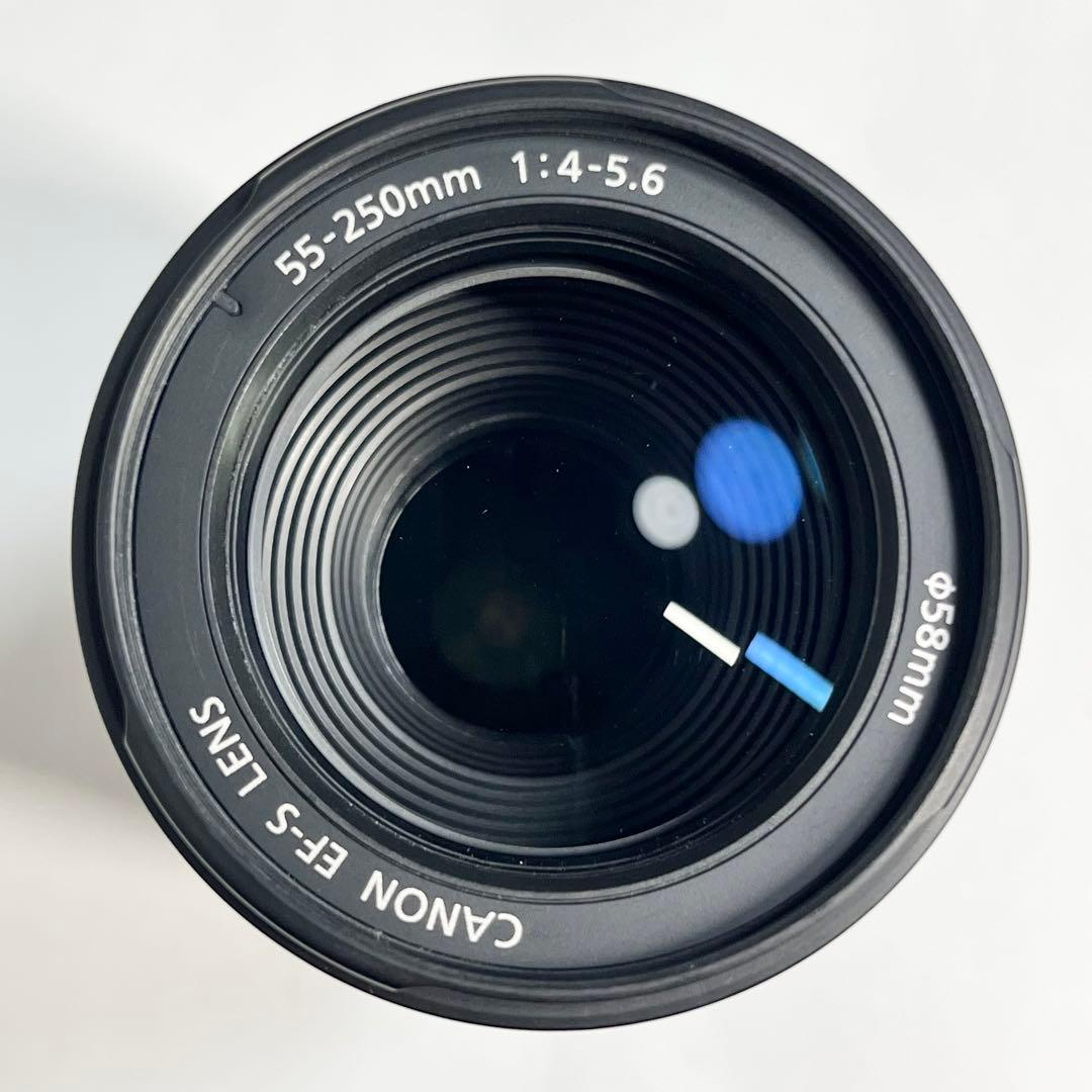 Canon キャノン EF-S 55-250mm 1:4-5.6 IS ブラック
