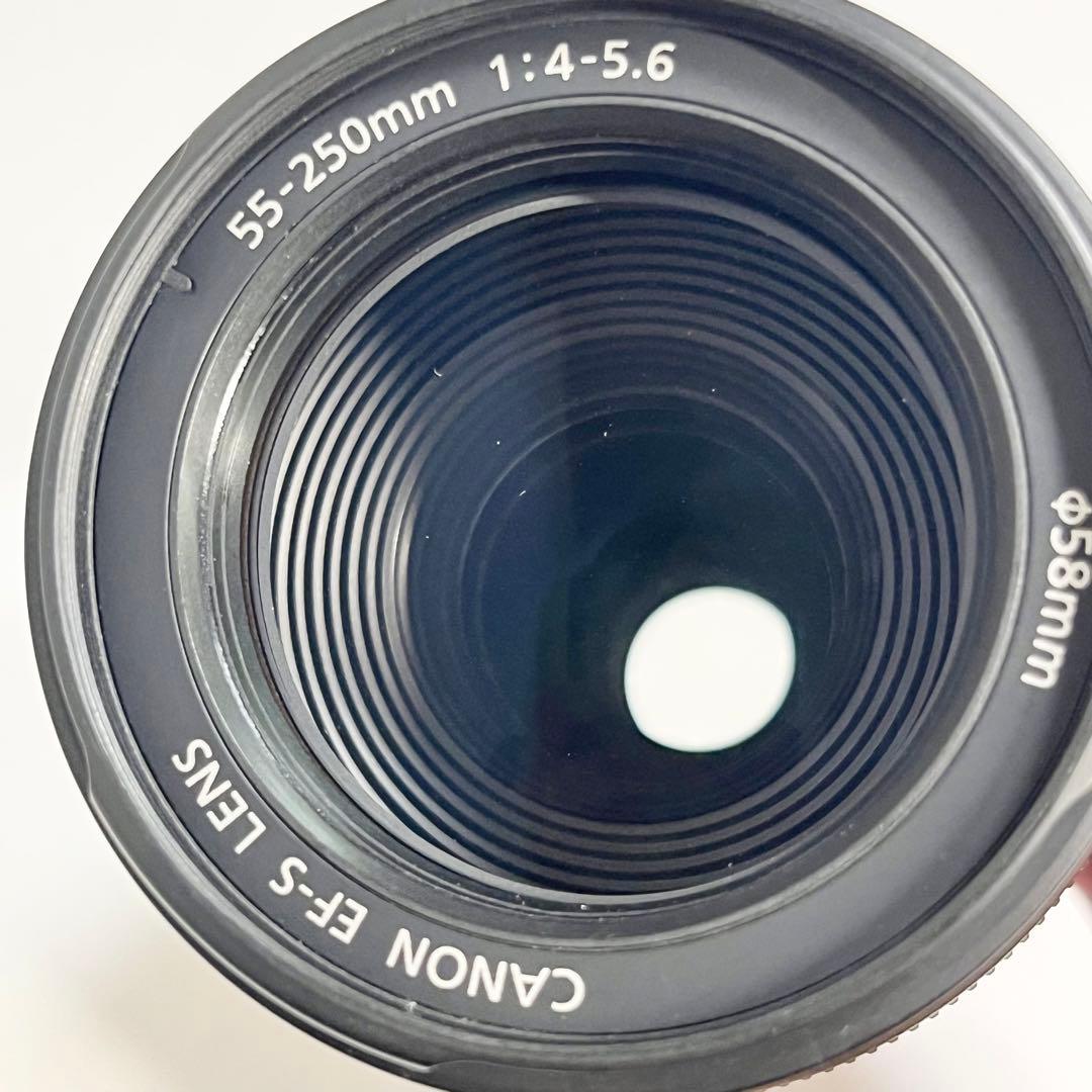 Canon キャノン EF-S 55-250mm 1:4-5.6 IS ブラック