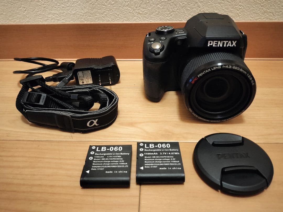 【美品】PENTAX XG-1　52倍ズームレンズ　ペンタックス　バッテリ2個付