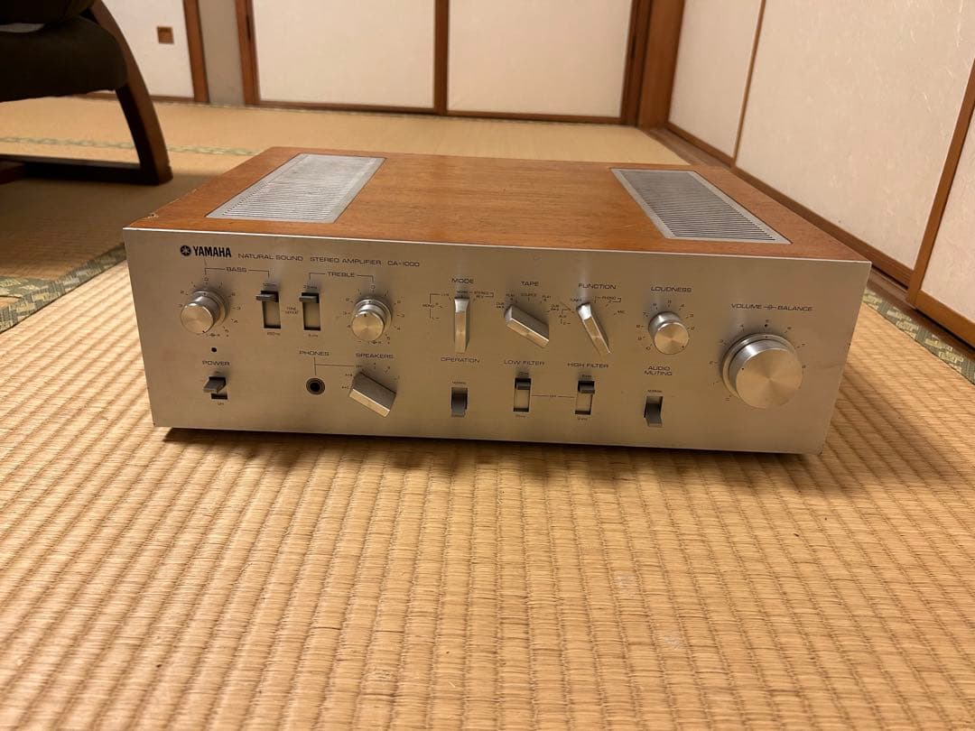 【動作確認済】YAMAHA CA-1000 プリメインアンプ