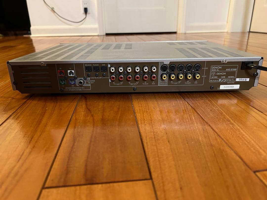 DENON AVアンプ （ワイヤレスレシーバー付き）