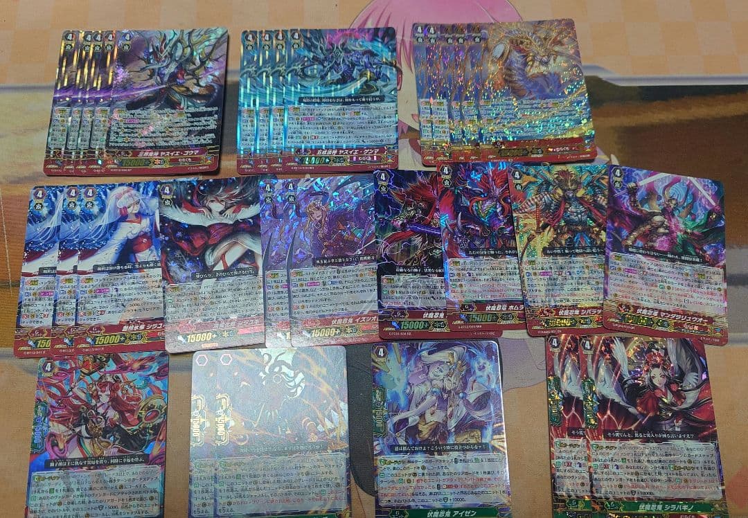 ヴァンガード むらくも Pスタン デッキおよびパーツ