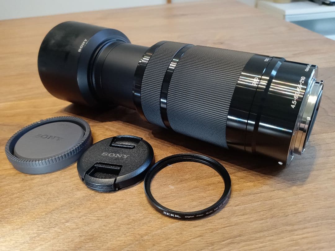 【レンズフィルター付】未使用級 SONY E 55-210mm OSS 返金保証