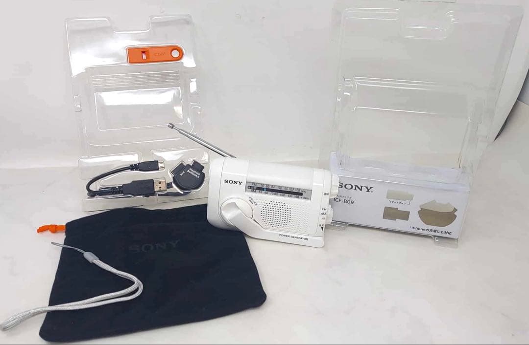 SONY 防災ラジオ FM/AM 手回しラジオ ICF-B09