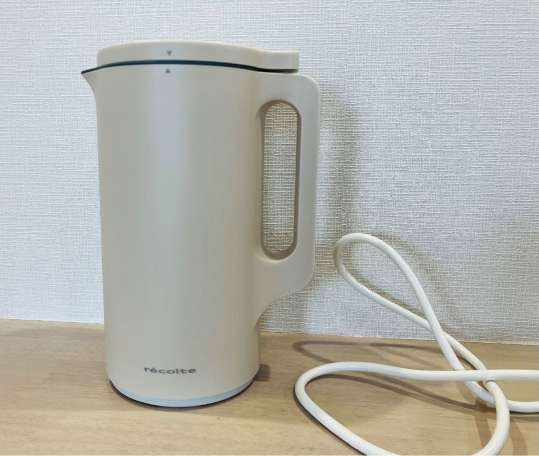 【電源確認済】自動調理ポット　レコルト recolte RSY-2 クリーム