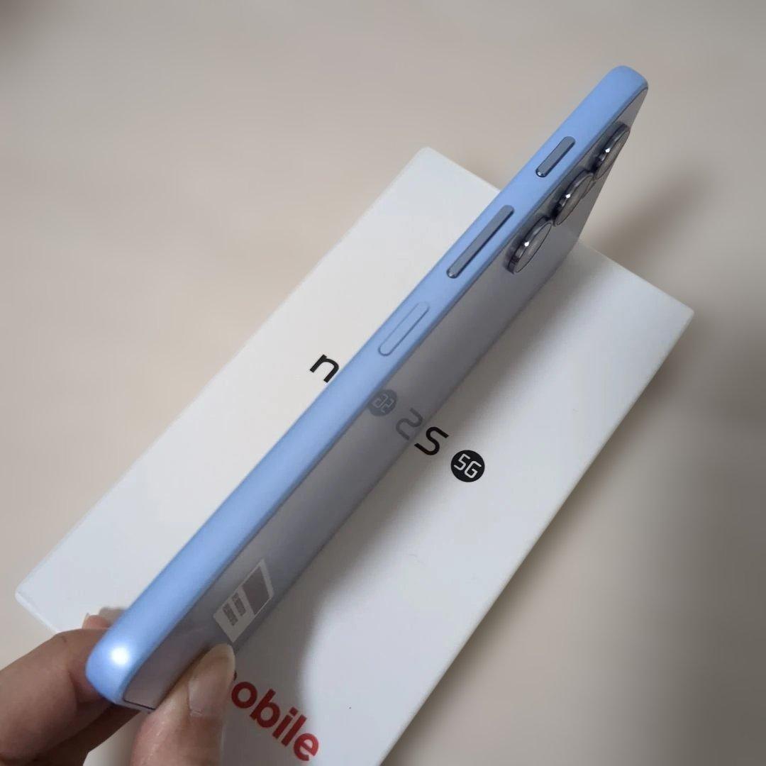 美品 ZTE スマートフォン nubia S 5G A403ZT ライトパープル