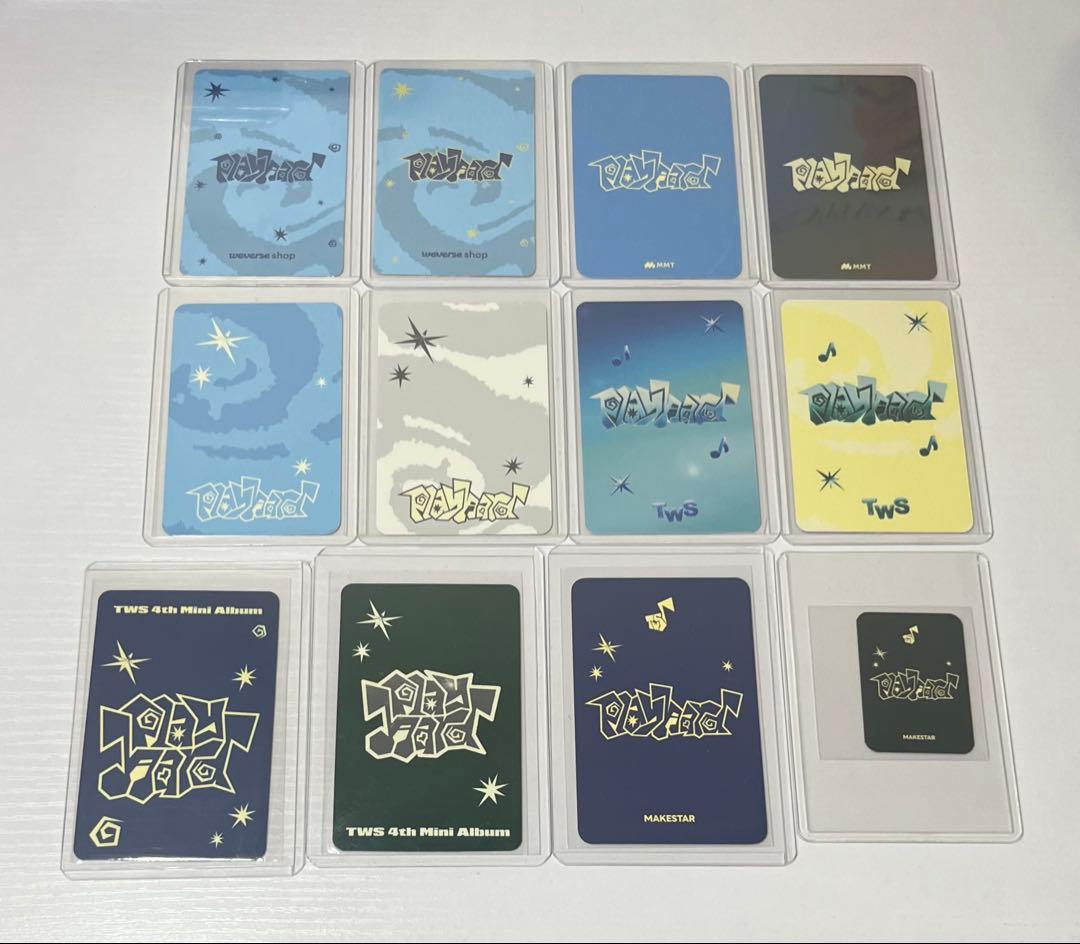 TWS ジフン　通常盤　6店舗セット　特典　トレカ