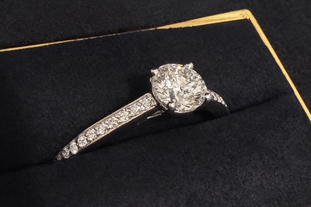 GRAFF ダイヤモンドリング 0.42ct 7号 18金