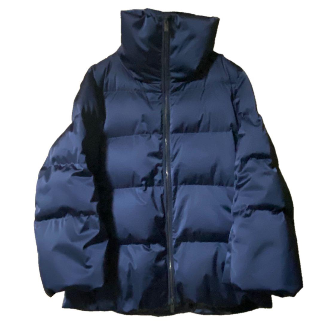 ✨未使用級✨極美品 UNIQLO +J ダウンボリュームジャケット ネイビー S