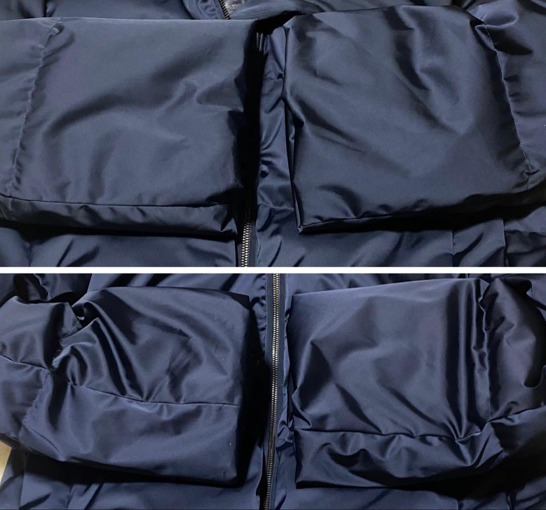 ✨未使用級✨極美品 UNIQLO +J ダウンボリュームジャケット ネイビー S