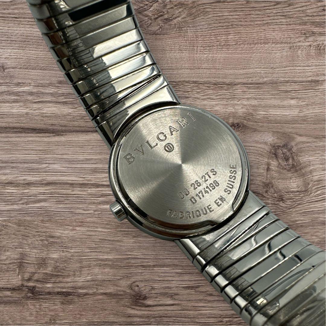 A*a様 【動作中】ブルガリ BB23 2TS トゥボガス 黒文字盤