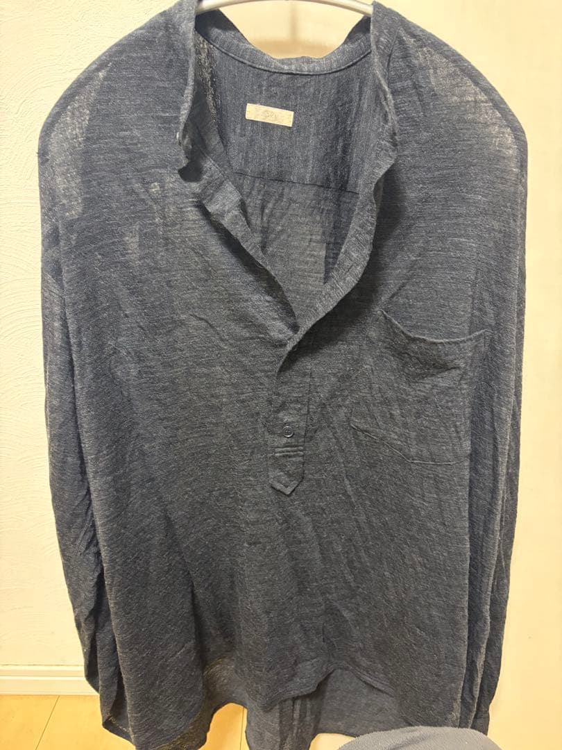 LIDNM WOOL KNIT PO SHIRT Mサイズ