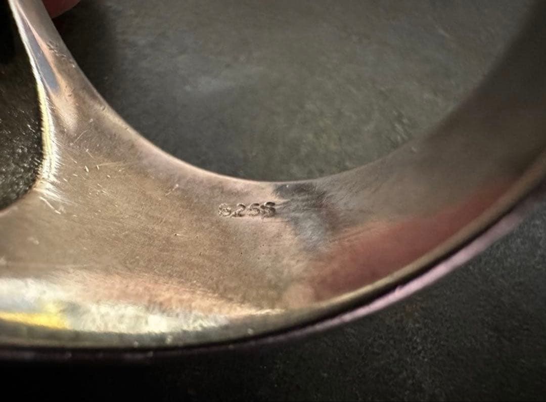 希少　ヴィンテージ　925 アンティーク　アメリカ　シグネット　星　リング