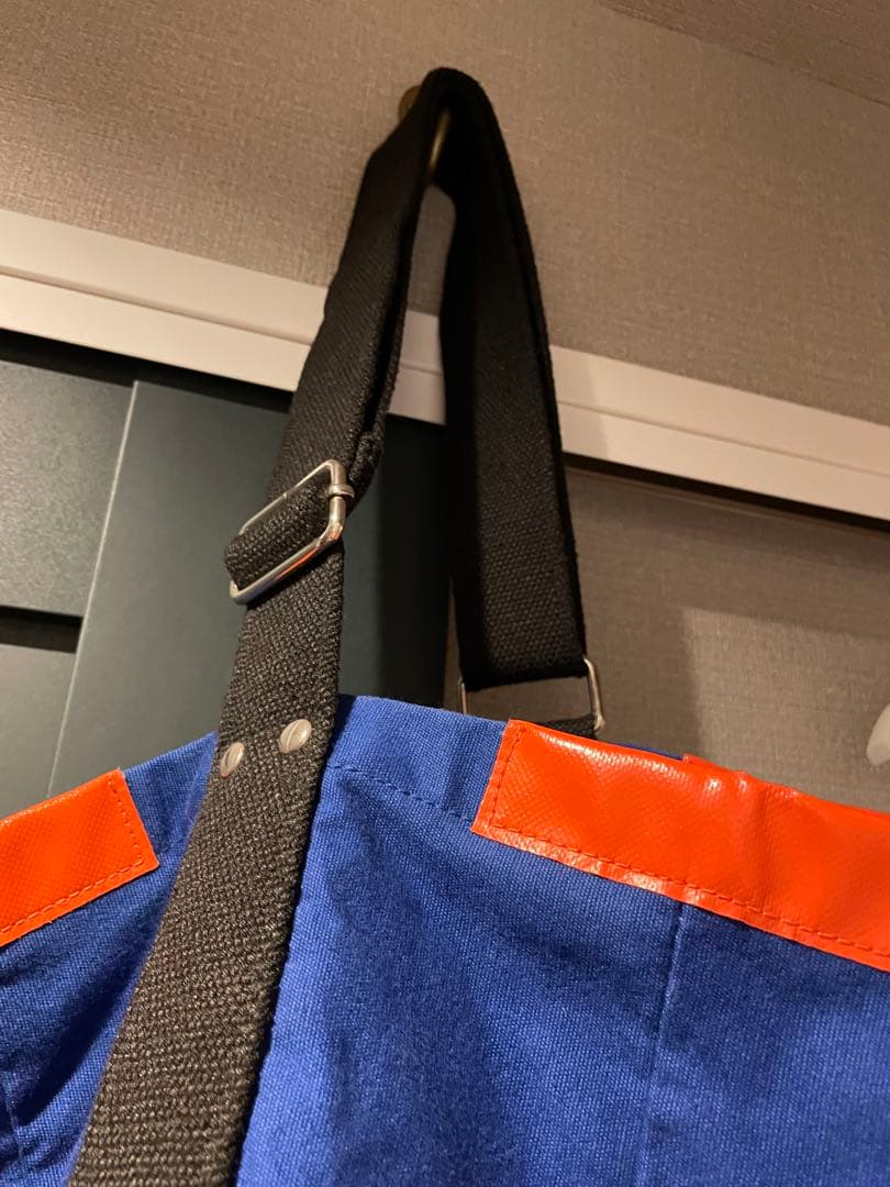 COMME des GARCONS SHIRT Cotton × PVC bag