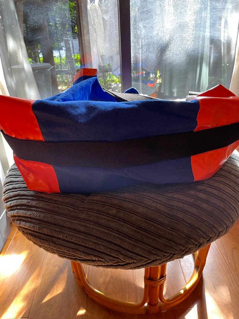 COMME des GARCONS SHIRT Cotton × PVC bag