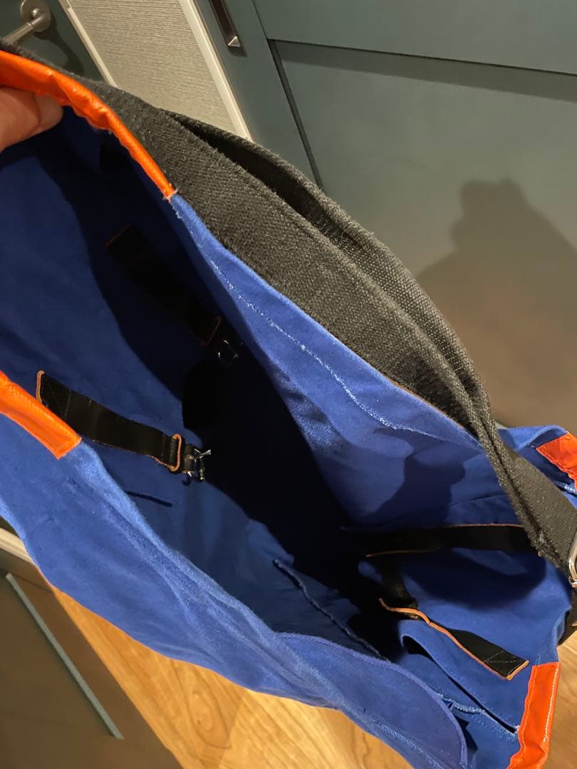 COMME des GARCONS SHIRT Cotton × PVC bag