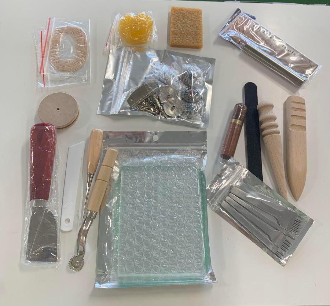 【美品】レザークラフト初心者セット