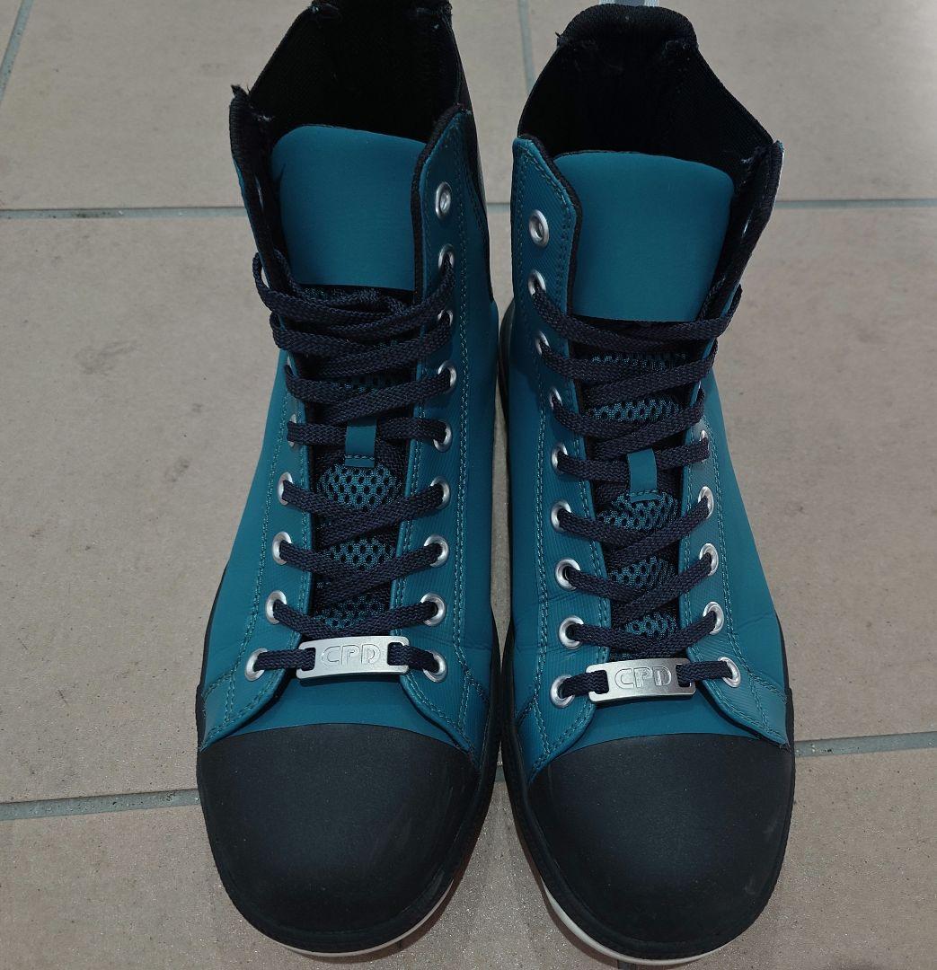 お値下げ！コンバース　ハイカット　安全靴　グリーン限定