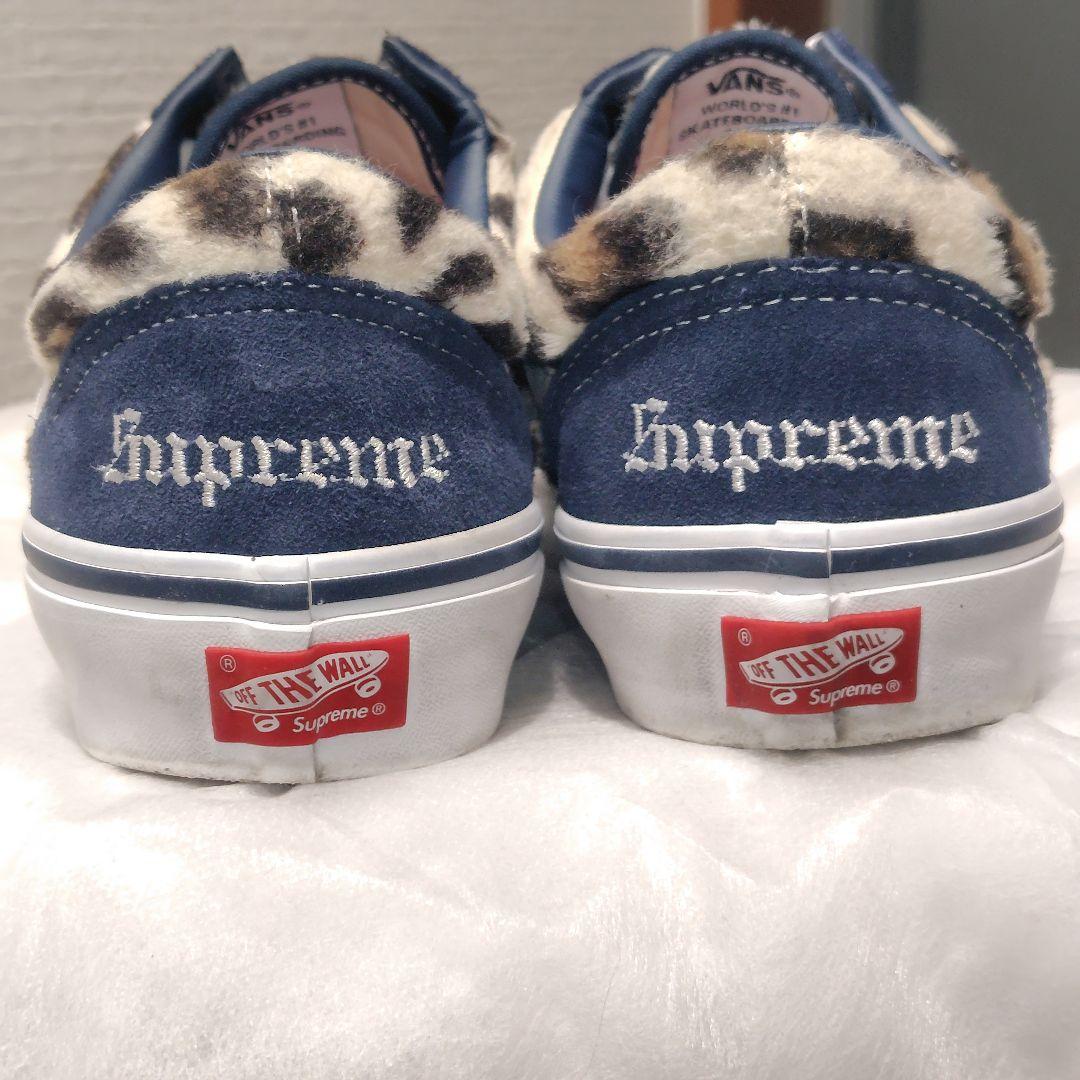 【稀少・美品】Supreme × Vans Leopard Old Skool
