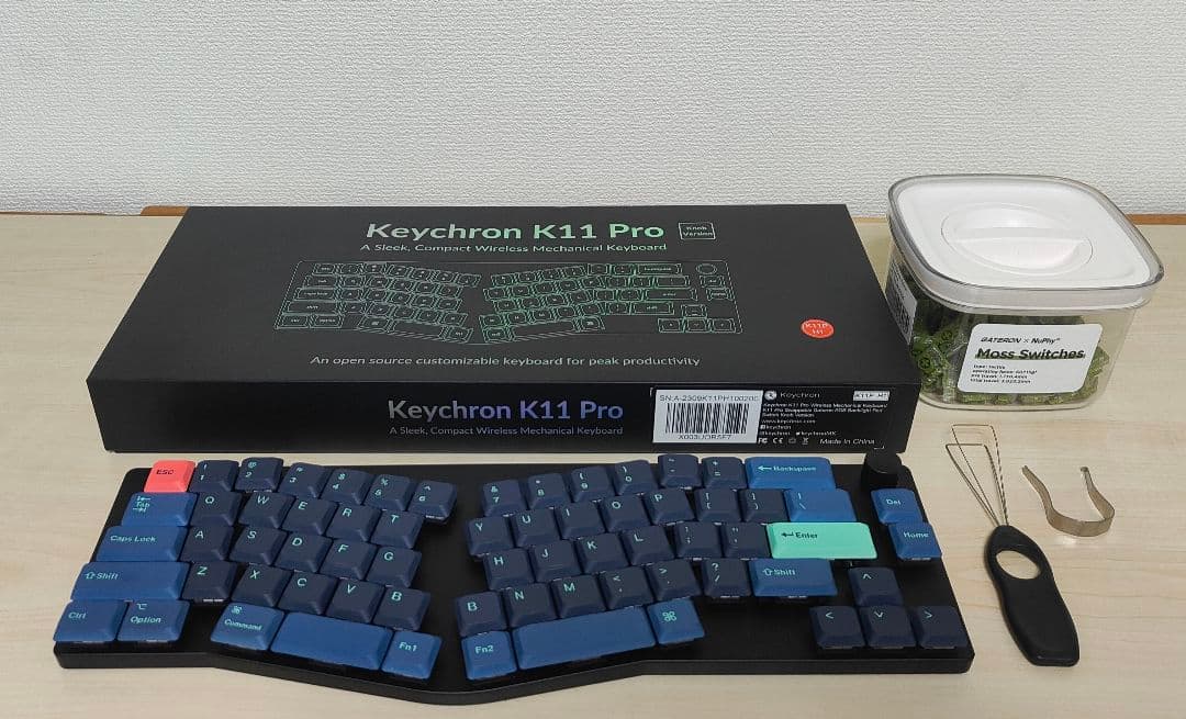 Keychron K11 Pro ワイヤレスキーボード 本体 オマケあり