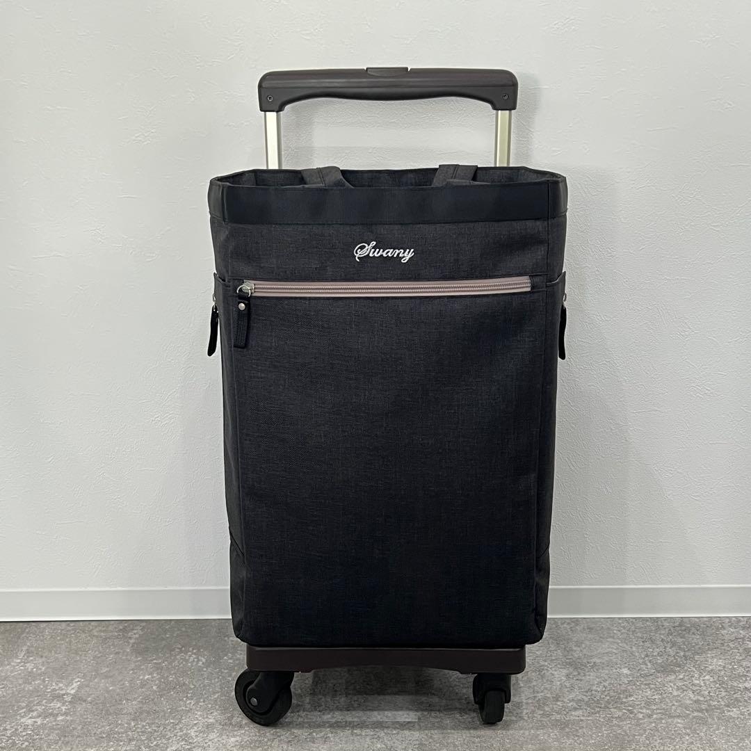 美品 SWANY キャリーバッグ キャンバスキャリーケース 軽量・滑らか